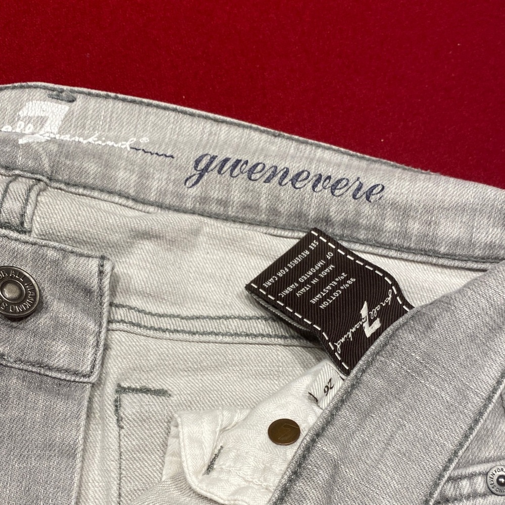 Women's Gray Jeans - Picture 2 of 7